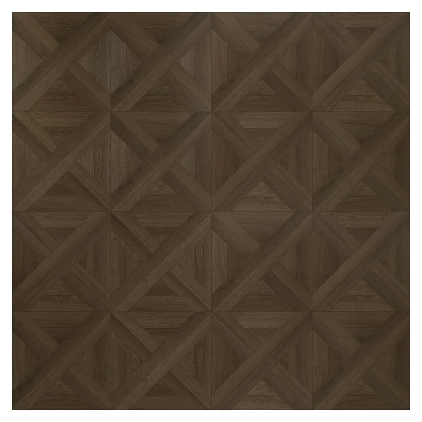 Oake and Gray Heritage Oake Basket Weave Parquet Rigid Vinyl Flooring Primary Cut Out