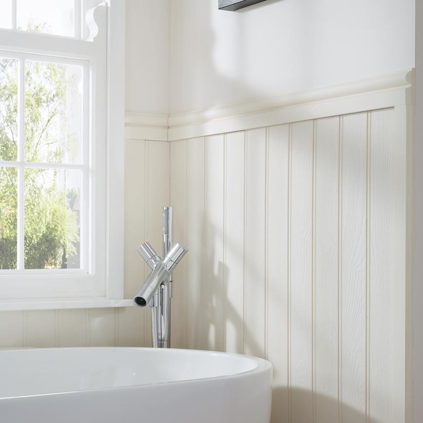 MDF tongue & groove wall panelling