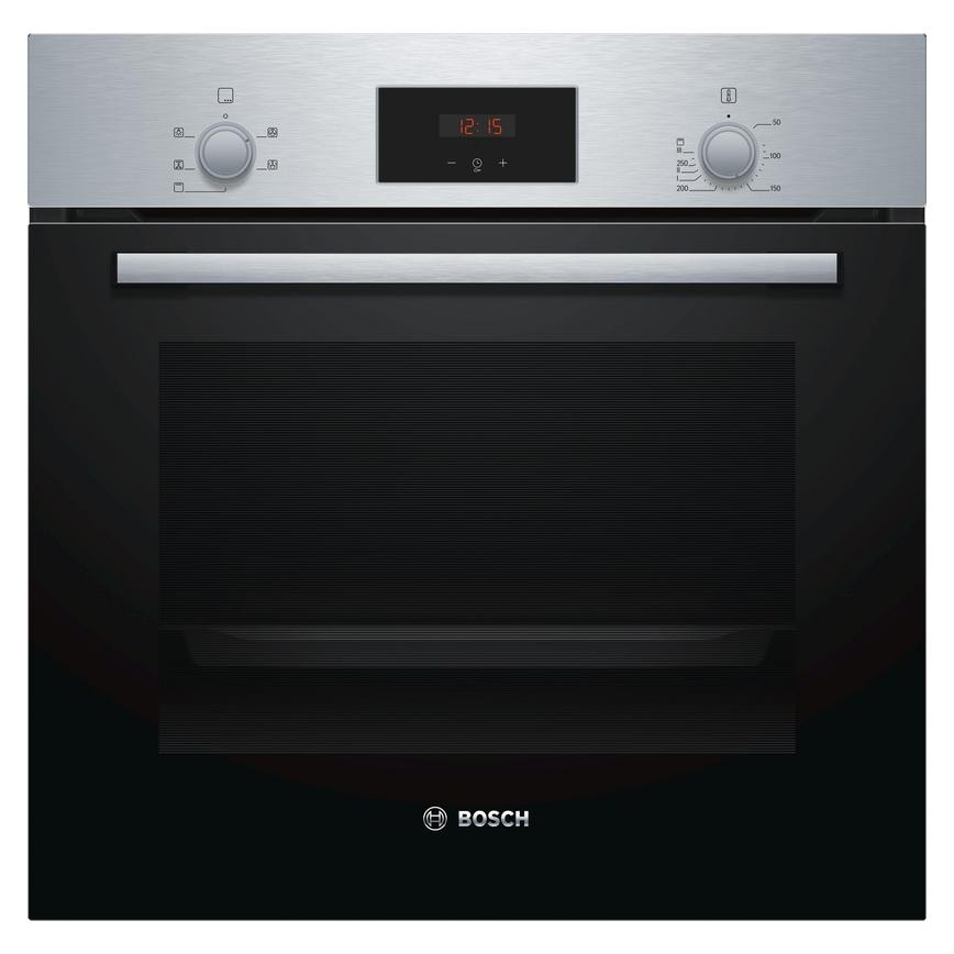 Bosch HHF113BR0B Built In Electric 60cm Stainless Steel Single Oven
