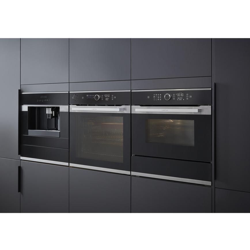 Lamona Steam Assist Oven in Bank of Appliances with Lamona Combi Microwave Lamona Warming Drawer Lamona Coffee Machine