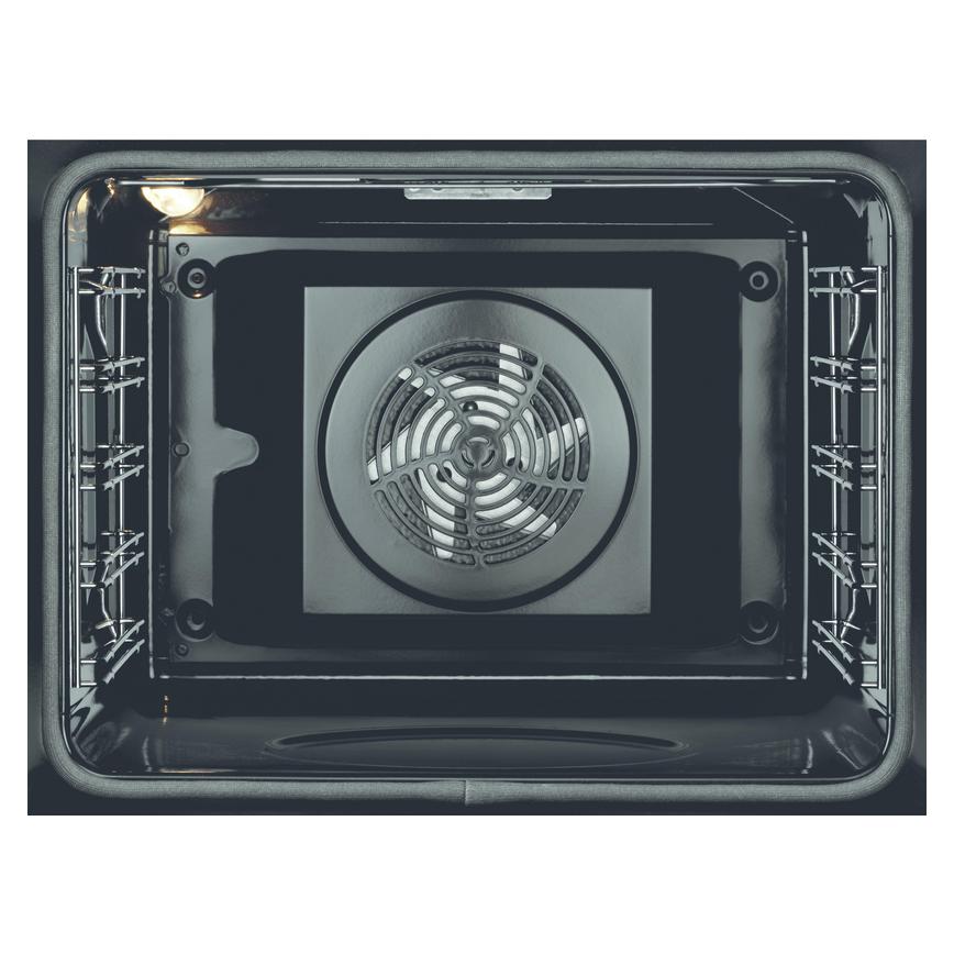 Zanussi Series 60 ZOPNA7XN Stainless Steel Built In Single Multifunction Inside View of The Fan