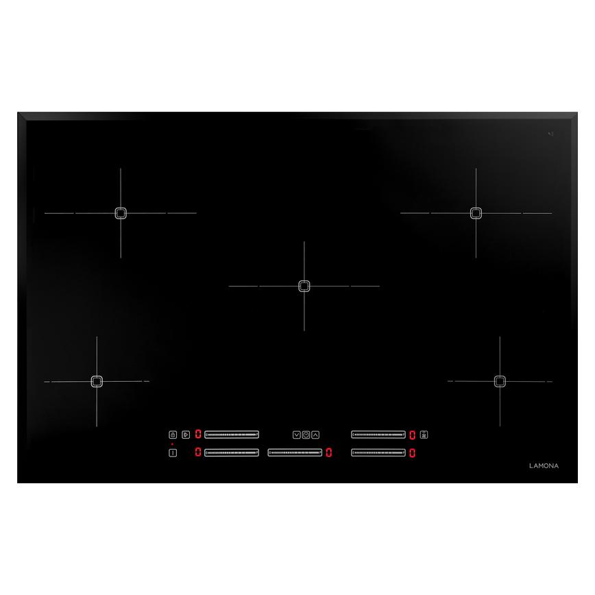Lamona LAM1902 80cm Black Electric Induction Hob