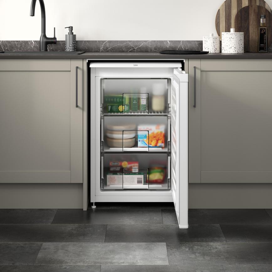 Beko Undercounter Freezer Whitney Pebble