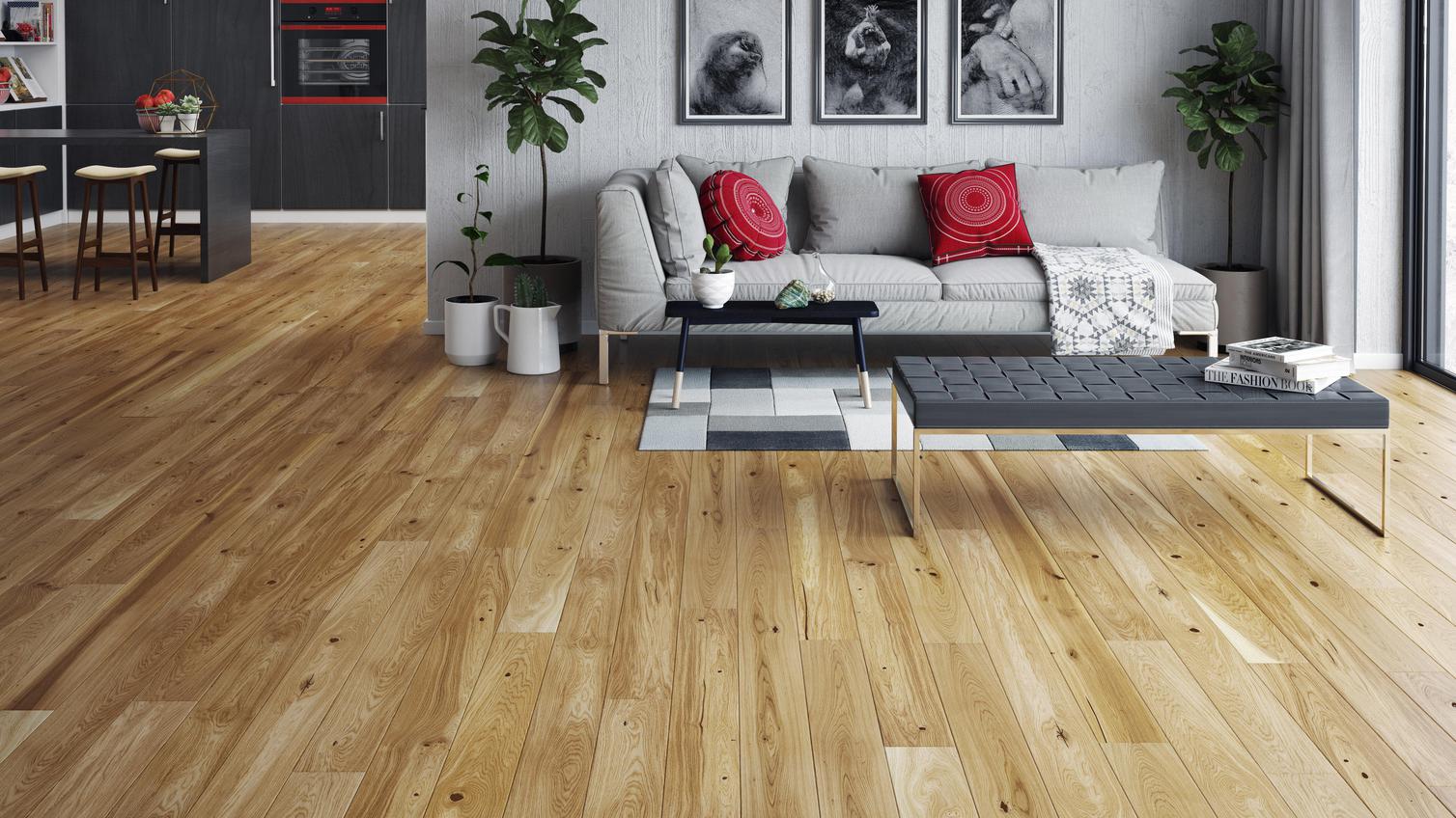 Fast Fit Sgs Plank Oak Engineered 2sq/M Cameo