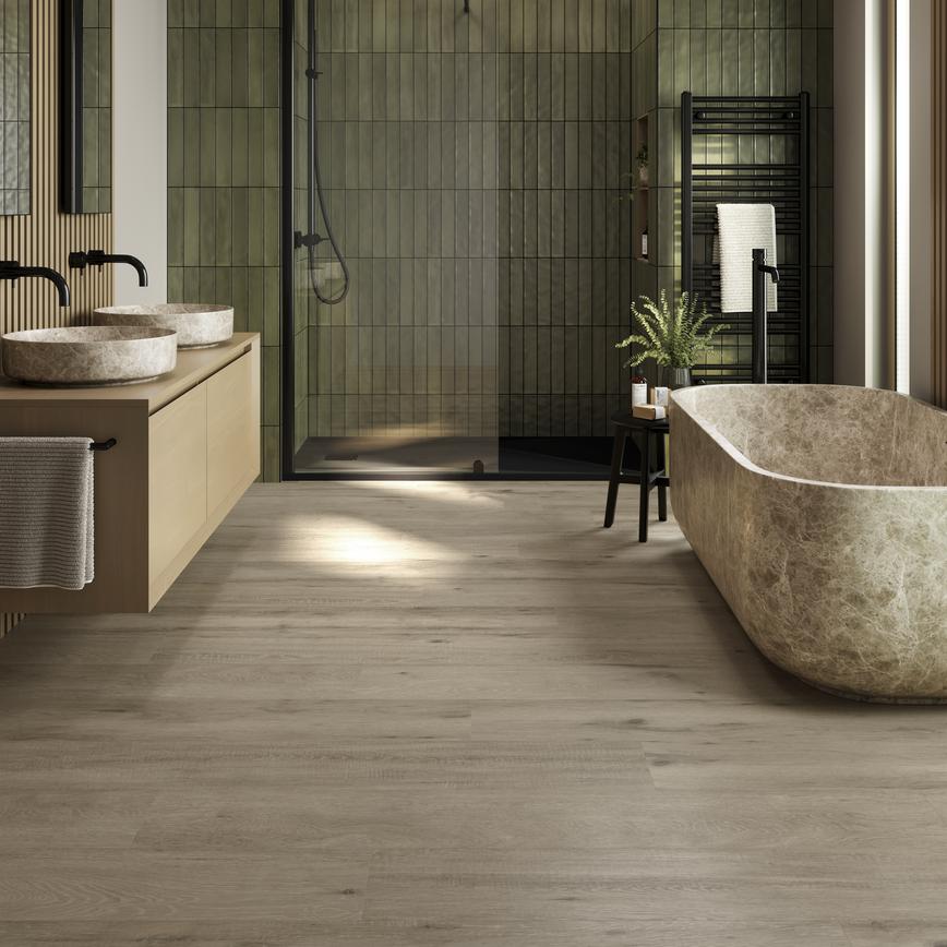 Korlok Baltic Coastal Oak Bathroom