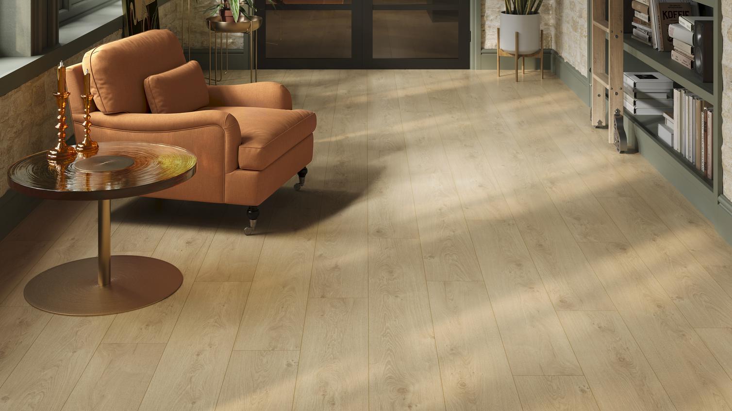 Oake and Gray Light Oak Laminate Flooring 2.179m² Pack