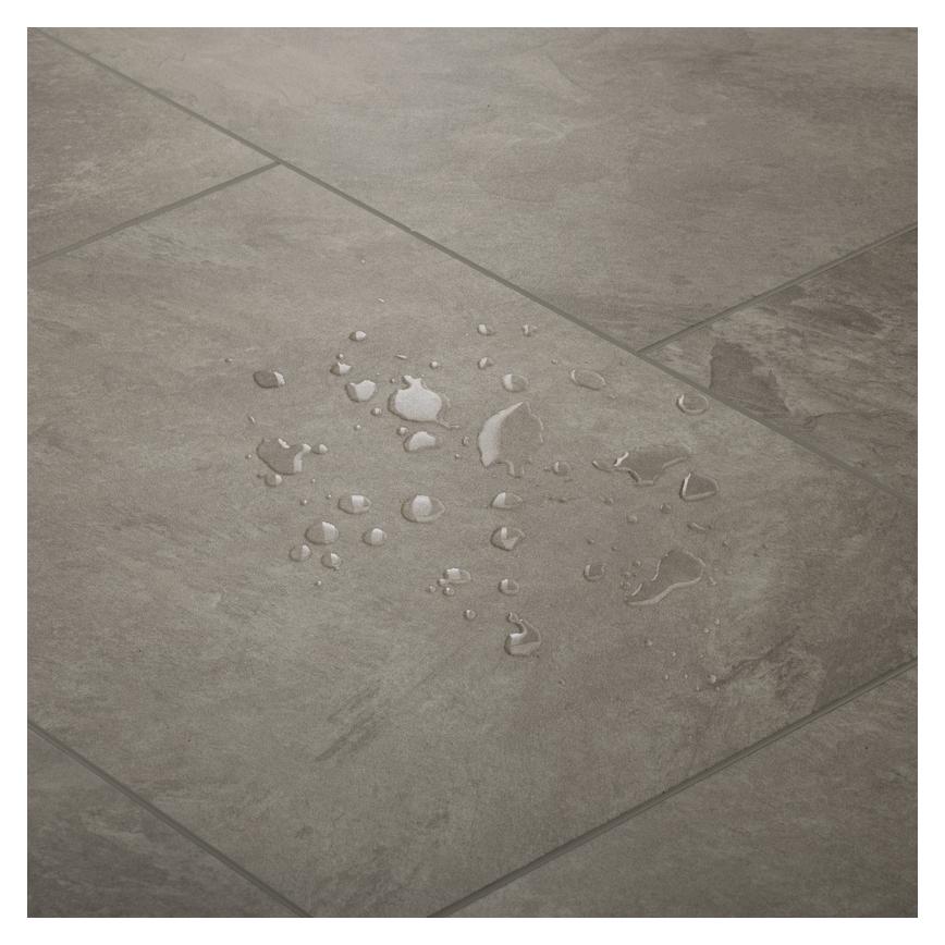 Karndean Korlok Coastal Fog Luxury Vinyl Flooring with Integrated Underlay 2.742m² Pack Moisture Resistant