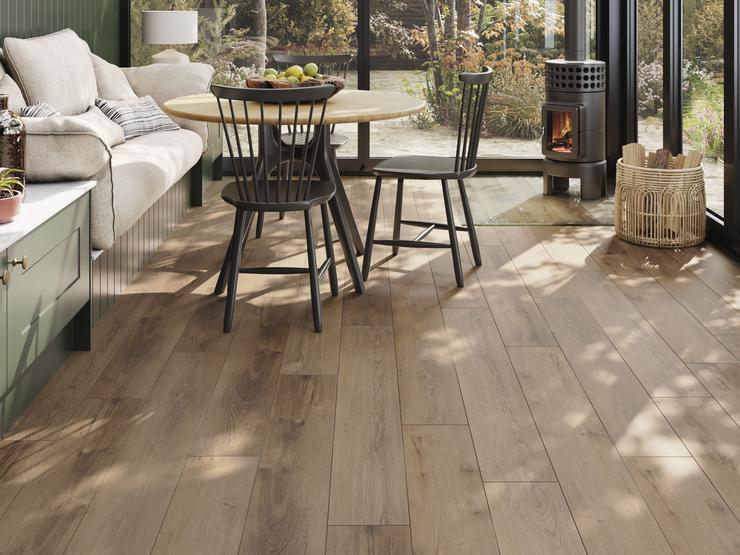 Premium LVT Timeless Oak Conservatory