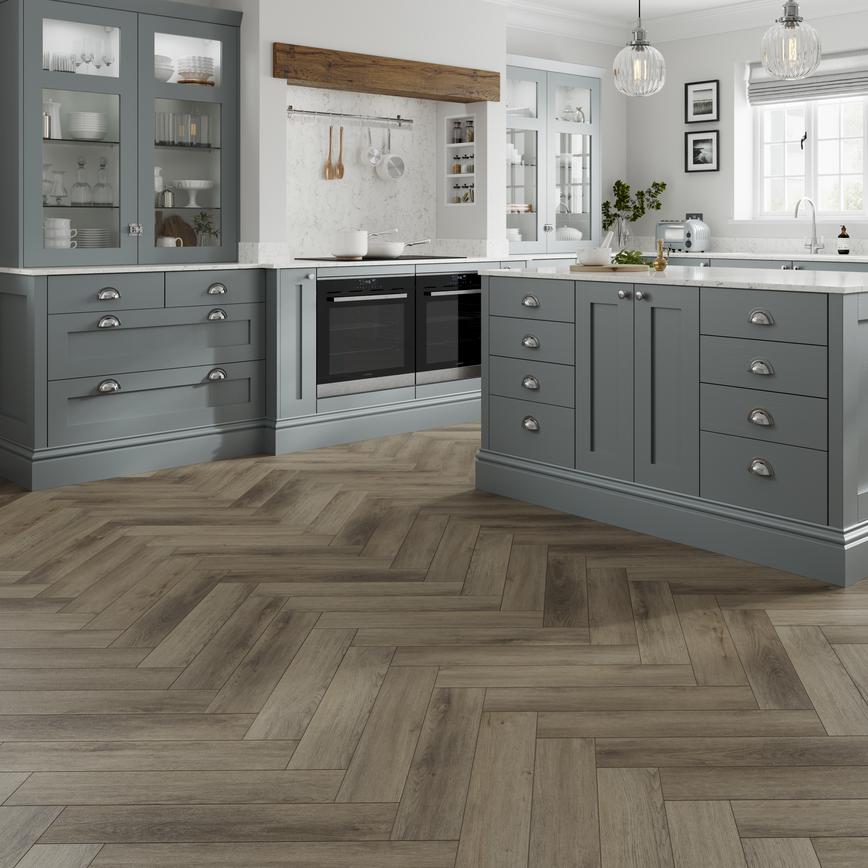 Herringbone Tless Oak