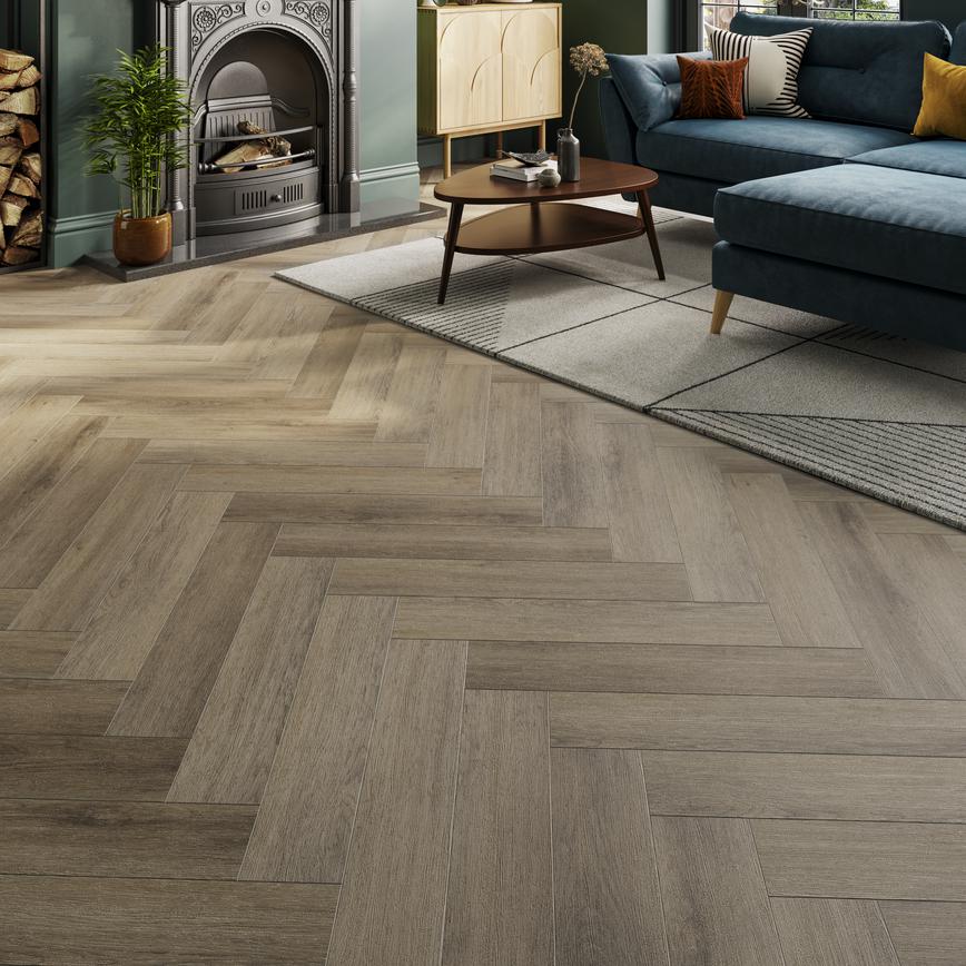 Herringbone Tless Oak