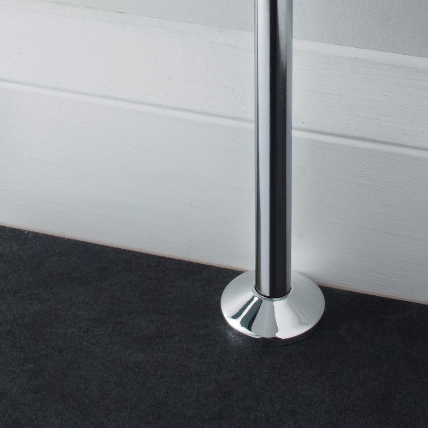 Chrome Effect Pipe Rose