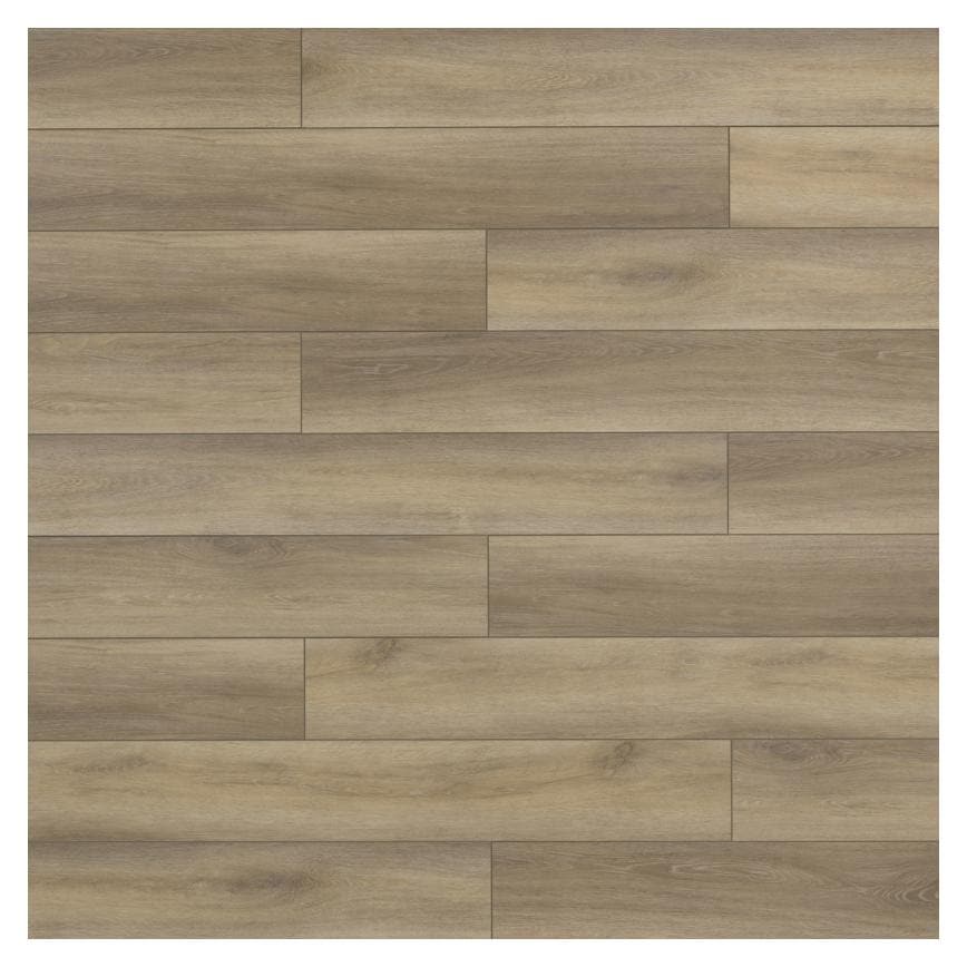 Oake & Gray Light Oak Luxury Rigid Vinyl Flooring with Integrated Underlay 2.2m² Birdseye View