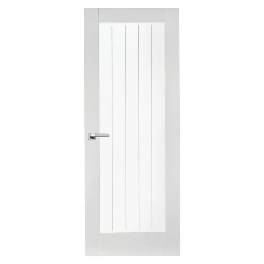 Howdens Dordogne Pre-finished Smooth Moulded Glazed Door