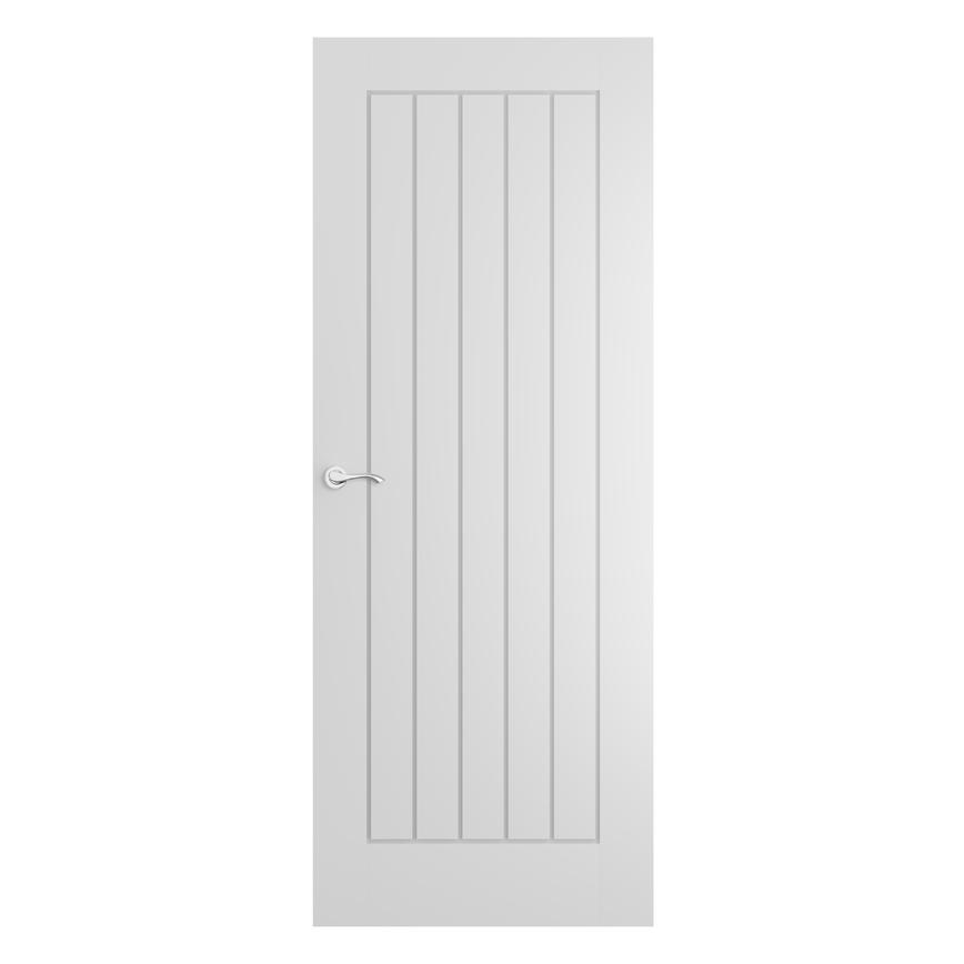 Howdens Dordogne 6'6 x 2'6" White Smooth Moulded Door"