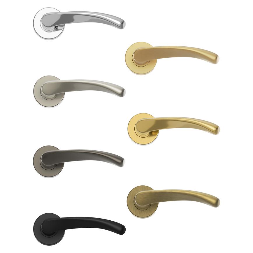 Fuller & Forge Garda Lever on Round Rose Family Image