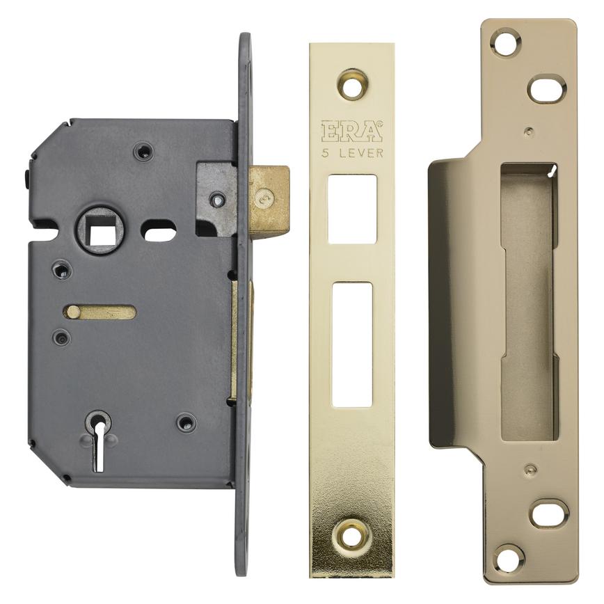 LAL1380 (NO CE) ERA Viscount Mortice Door Lock CutOut