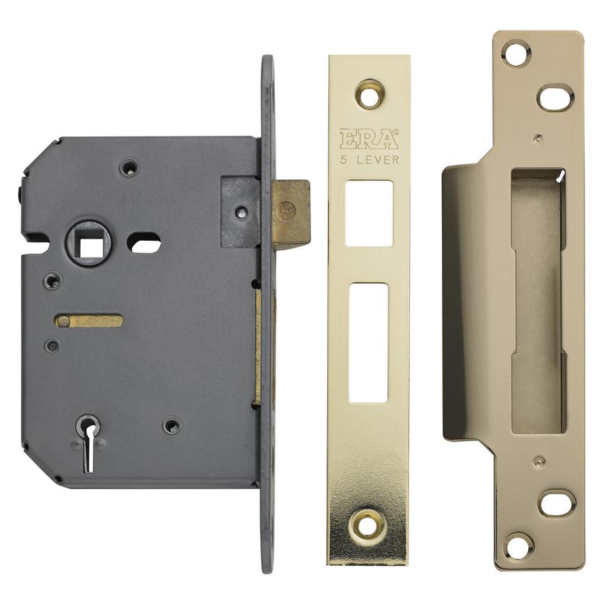 LAL1382 (NO CE) ERA Viscount Mortice Door Lock Cut Out