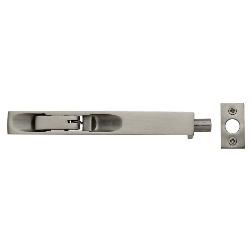 Satin Nickel Flush Bolt