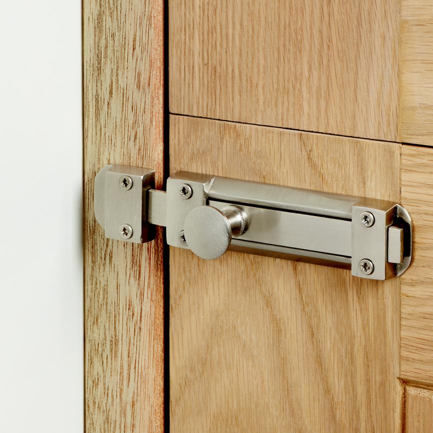 Satin Nickel Heavy Duty Bolt