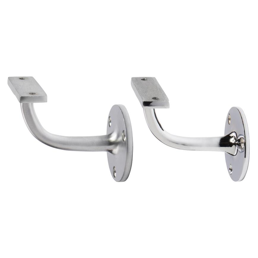 63mm Handrail Bracket Polished Satin Chrome Family
