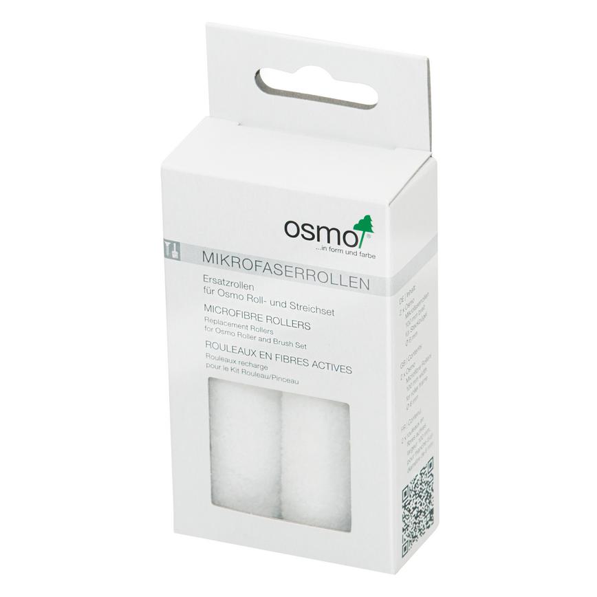 Osmo 4" Short Pile Microfibre Roller Sleeves Pack of 2