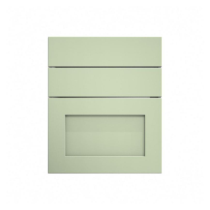 Chelford Reed Green 600 Hob / Pan Drawer Door