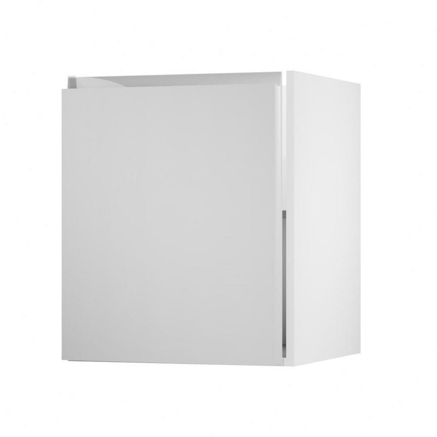 Clerkenwell Gloss Dove Grey 600 Full Height Door Open