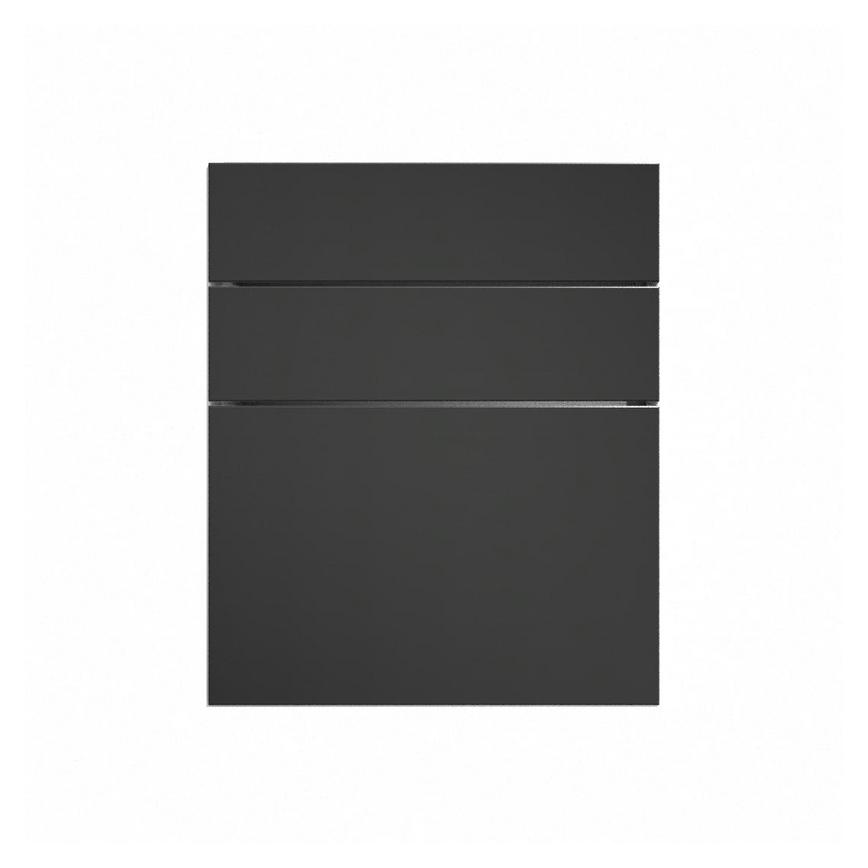 Greenwich Charcoal 600 Hob / Pan Drawer Door