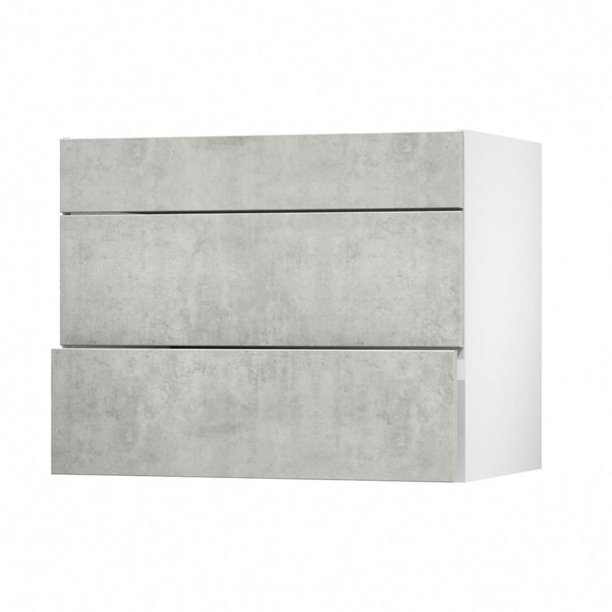 Hockley Concrete 900 Pan Drawer Open