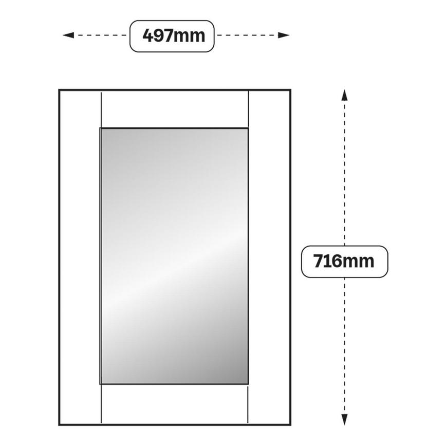 500 Full Height Glass Door (XX14)