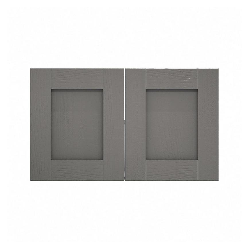 Halesworth Charcoal 800 Double Belfast Sink Door