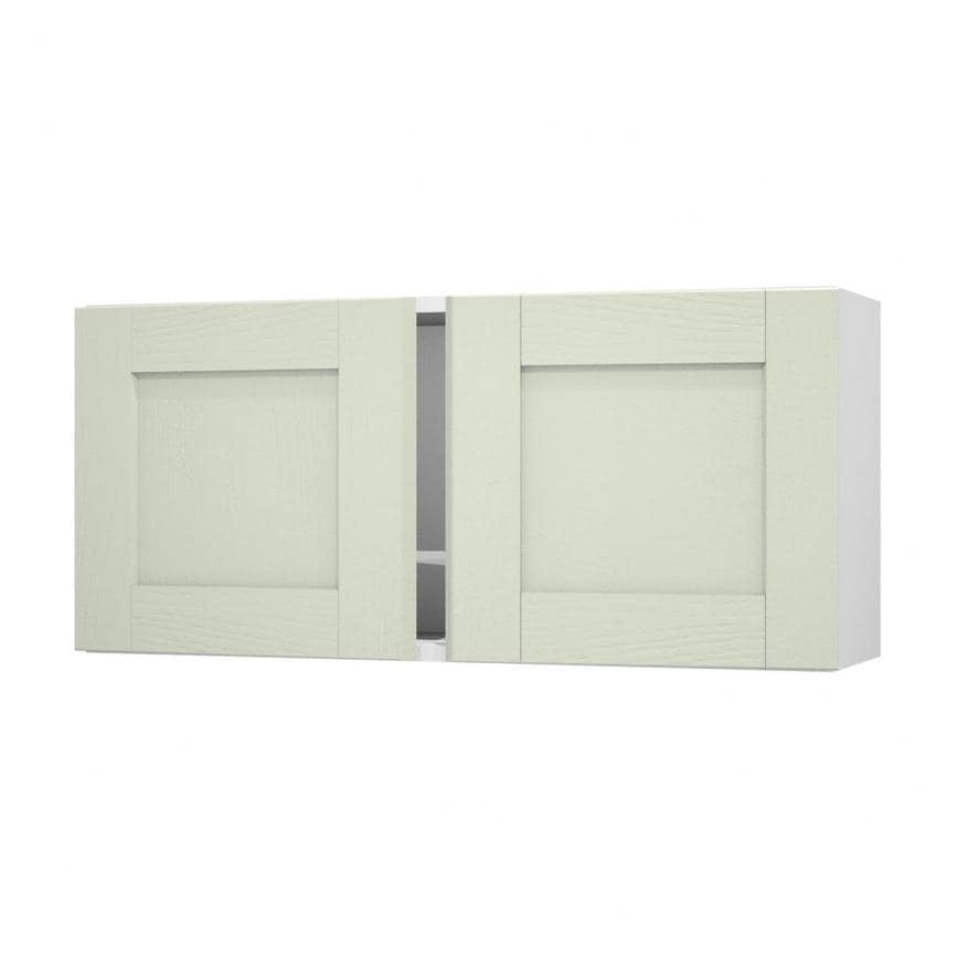 Halesworth Sage Green 500 Tall Bridge Unit Door Open