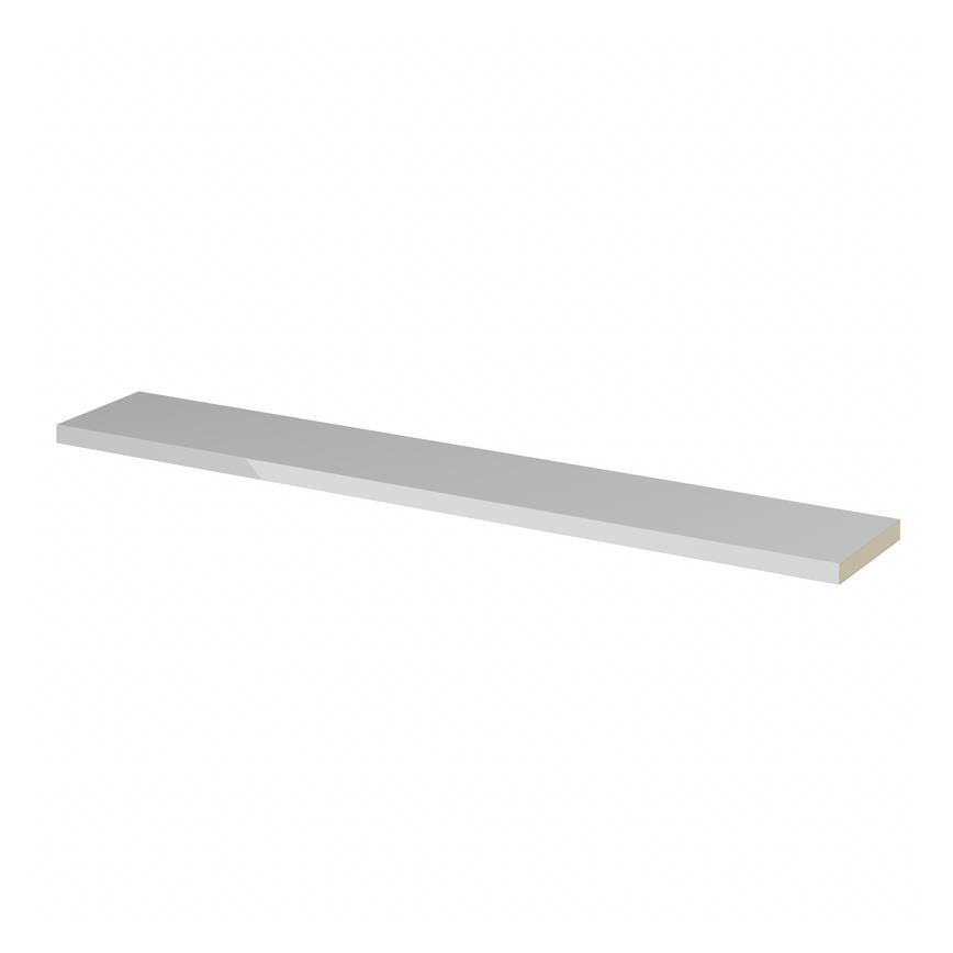 Hockley Gloss Dove Grey Square Continuous Cornice/Pelmet
