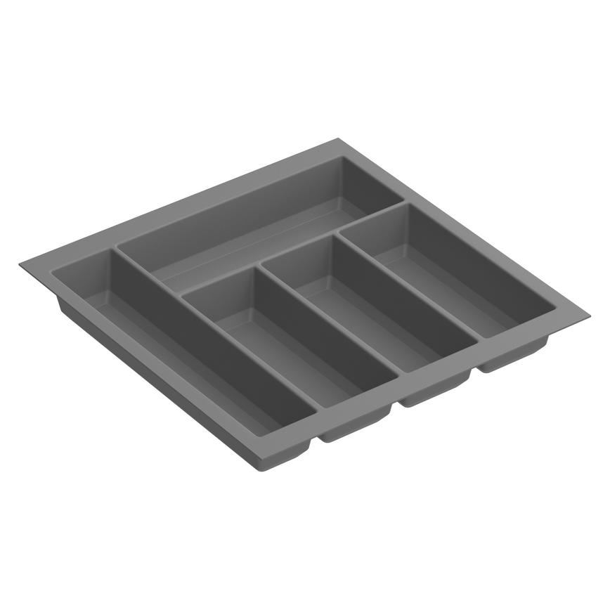 500mm Moulded Anthracite Tray