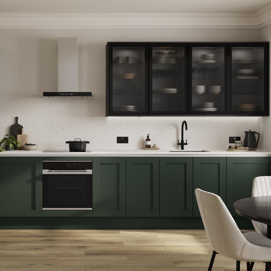 Chilcomb FirGreen Handleless Set Shot Main