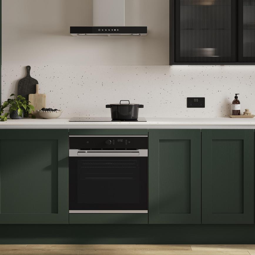 Chilcomb FirGreen Handleless Appliances