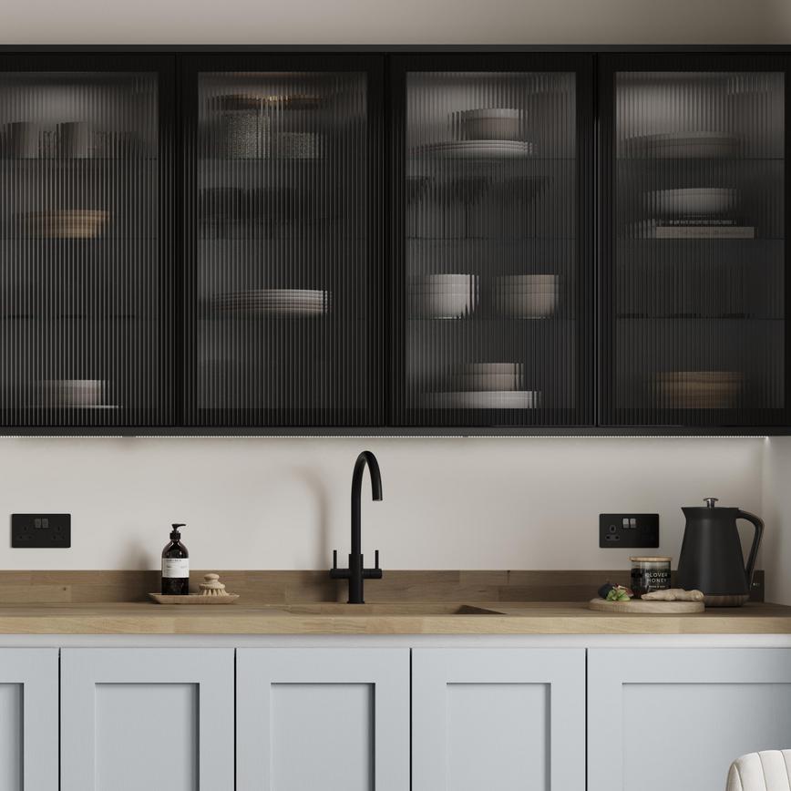 Chilcomb Mist Handleless Storage