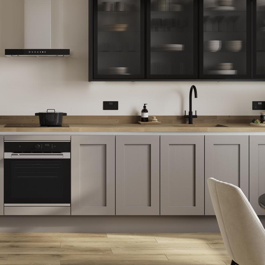 Chilcomb Mushroom Handleless Bank of Frontals