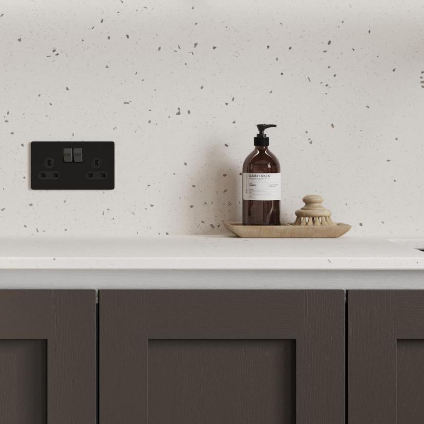 Chilcomb Truffle Handleless Worktop