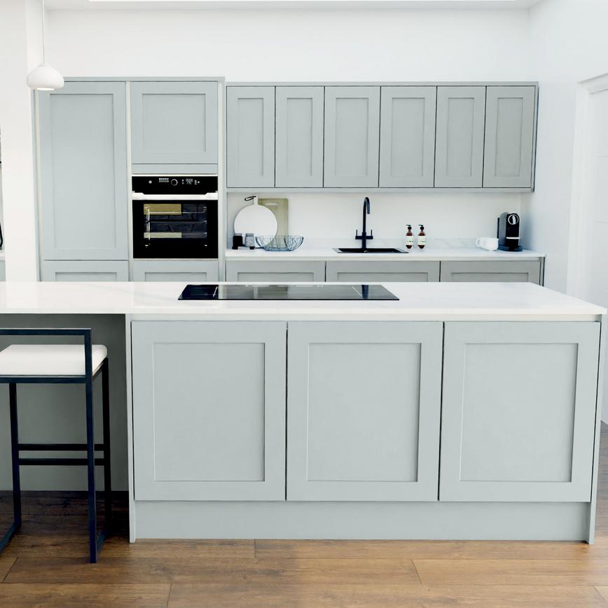 Chilcomb Seafoam Handleless EKES Set Shot Island