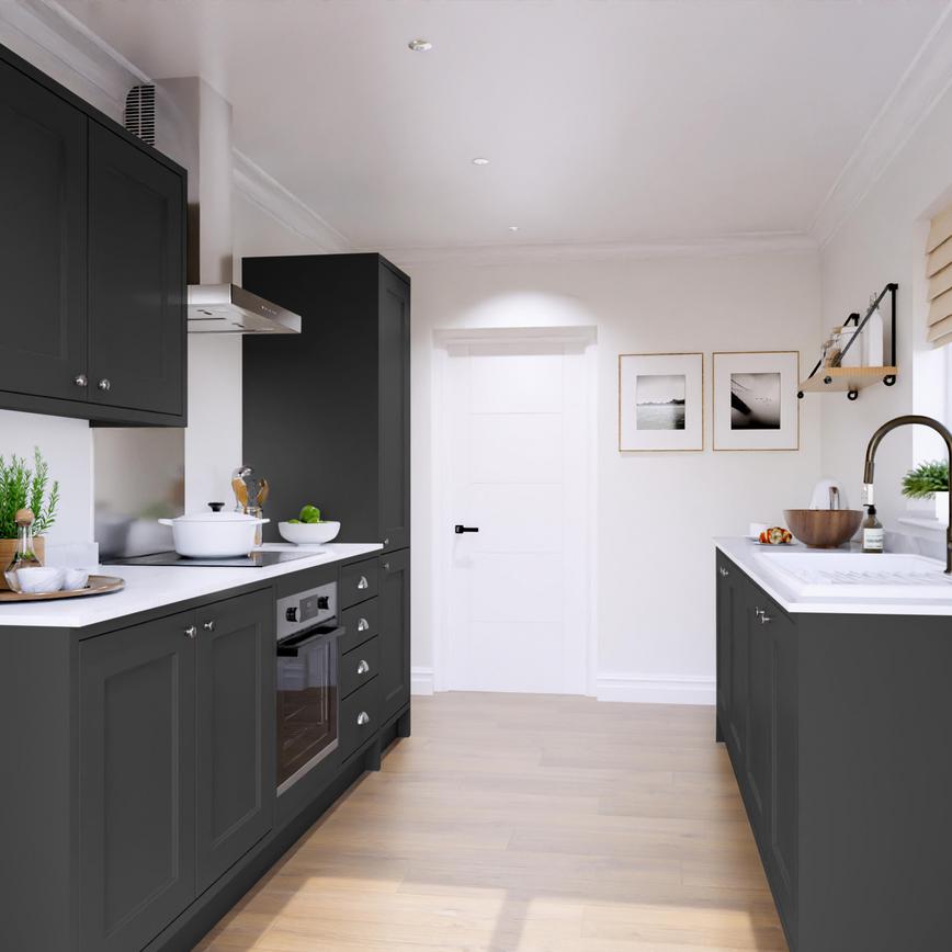 Elmbridge Inframe Charcoal EKES Set Shot Galley