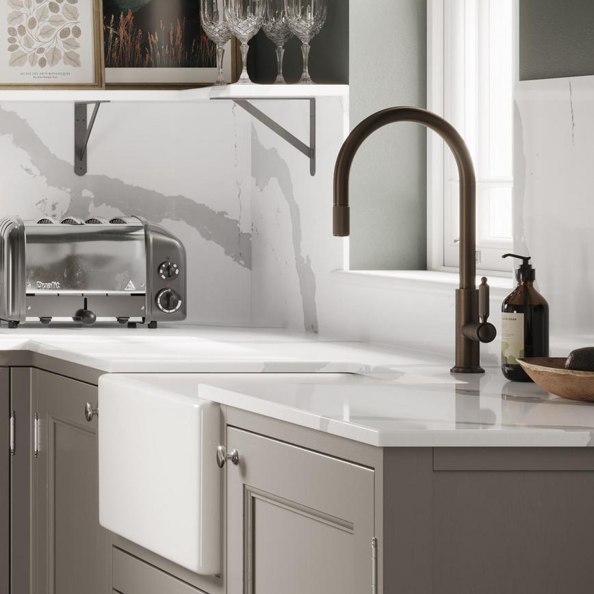 Elmbridge Mushroom Inframe Sink And Tap
