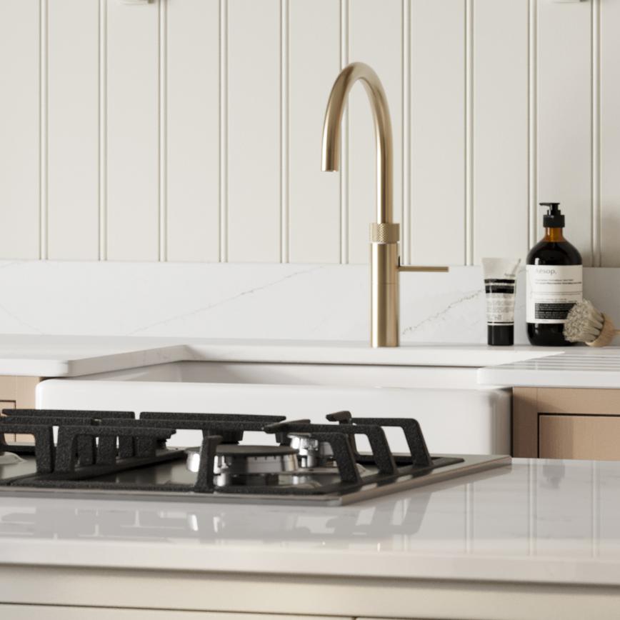 Elmbridge Terracotta Inframe Sink And Tap