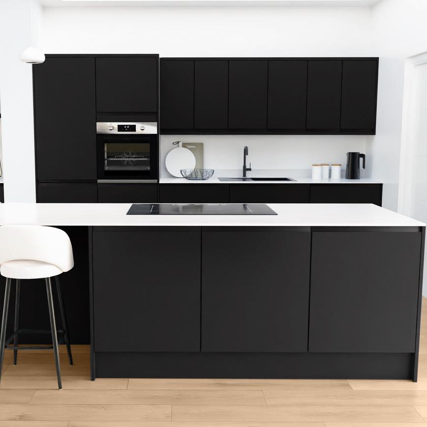 Clerkenwell Super Matt Black EKES Island