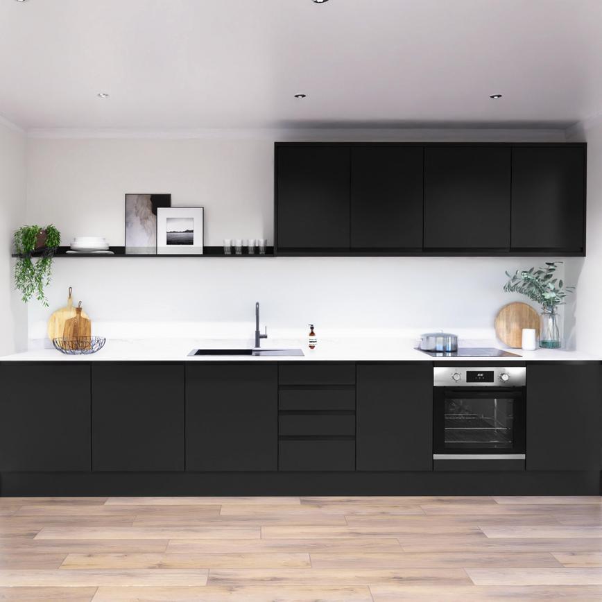 Clerkenwell Super Matt Black EKES Single Wall