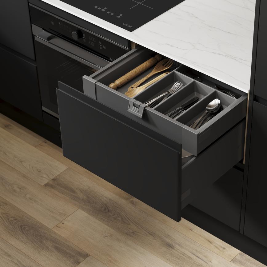 Clerkenwell Super Matt Black Storage Drawer