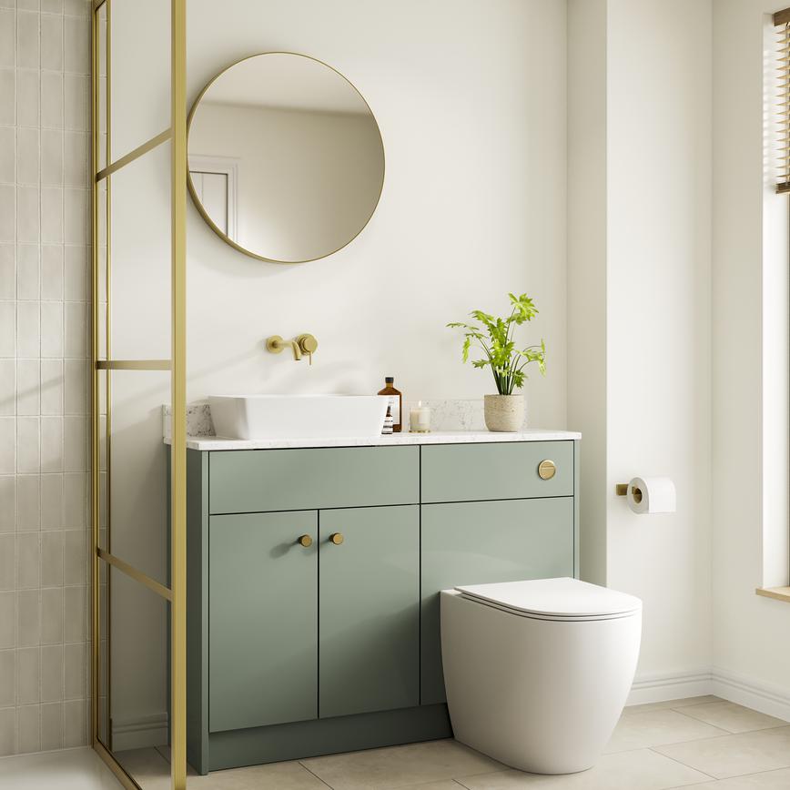 Greenwich Gloss Reed Green Bathroom Alternative Lifestyle