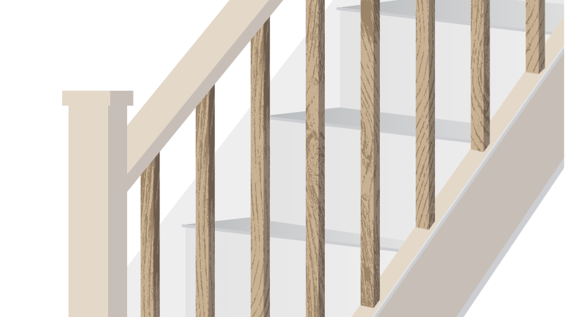 Oak Spindles
