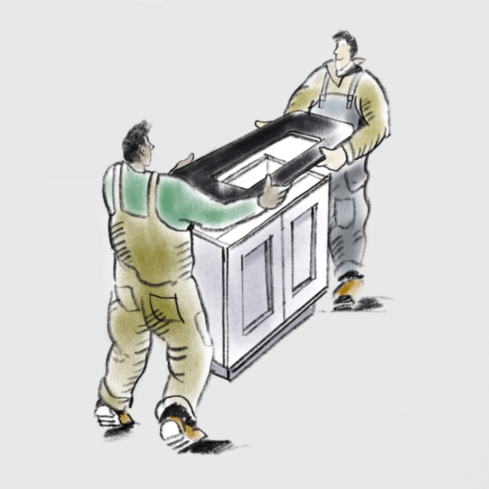 Granite and Quartz Fitting