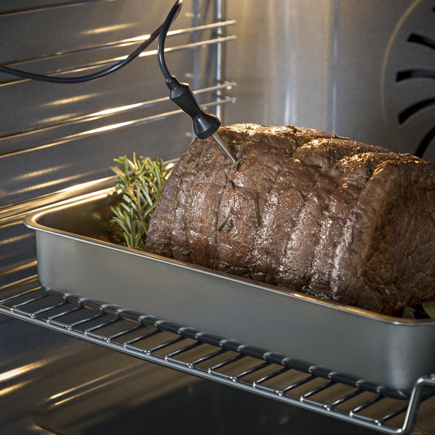 Bertazzoni SS Single Multi Function Pyrolytic Oven In Use